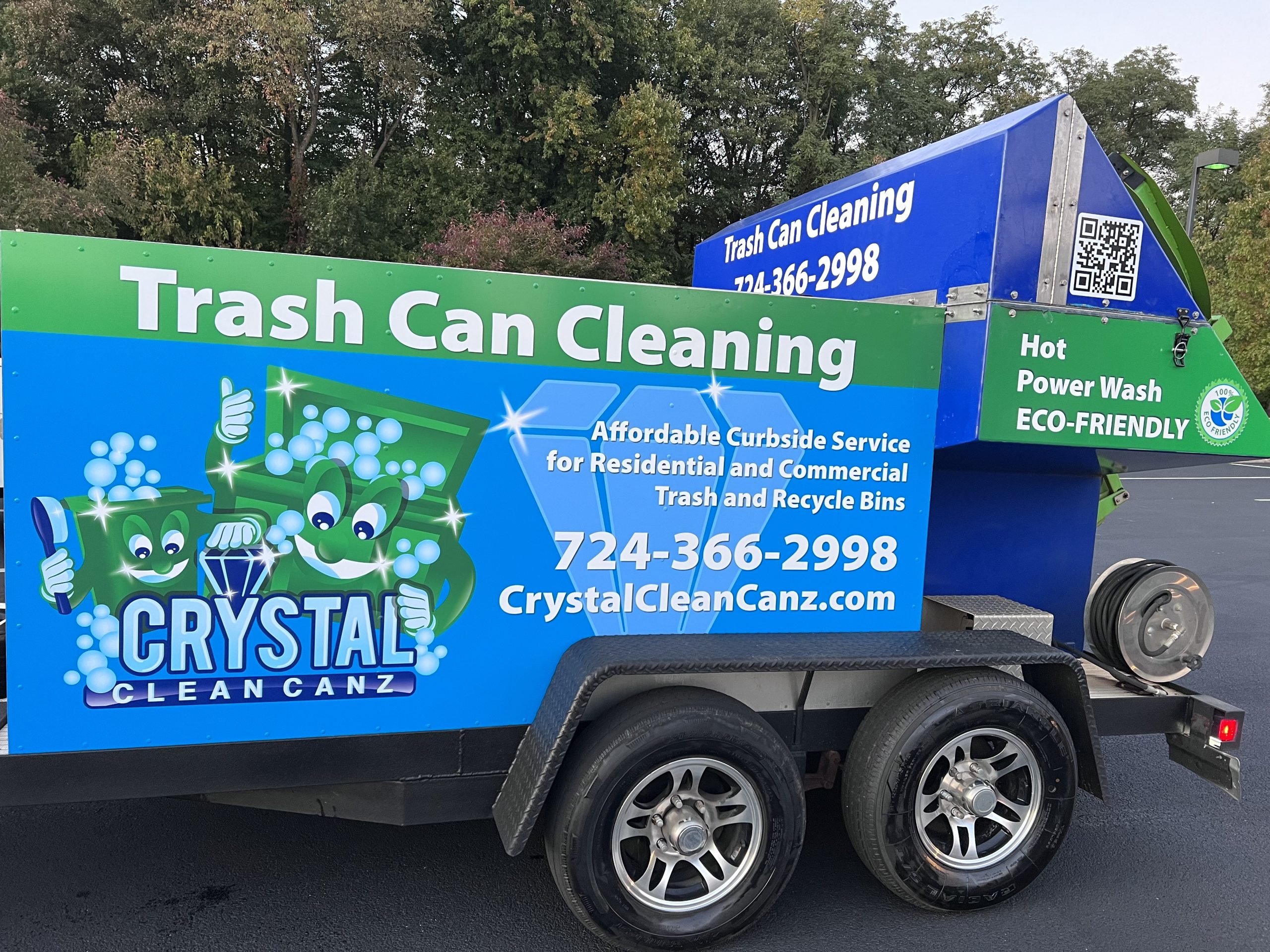 Crystal Clean Trash Can Cleaning Services